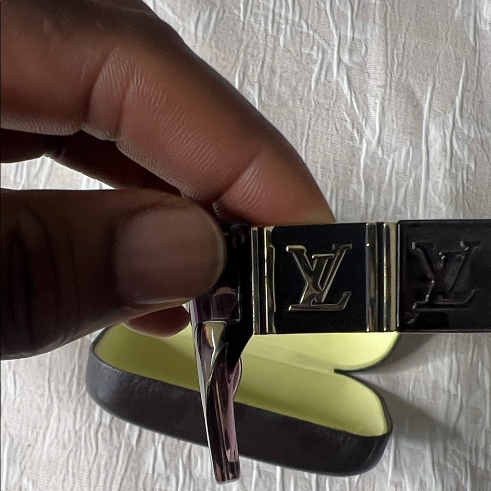 Louis Vuitton Dark Brown Leather Sunglasses - Picture 10 of 15